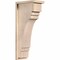 Ekena Millwork Pescadero Smooth Corbel w/Backplate, Douglas Fir, 7 1/2"W x 12"D x 28"H COR08X12X28PEC01SDF - alternate 1